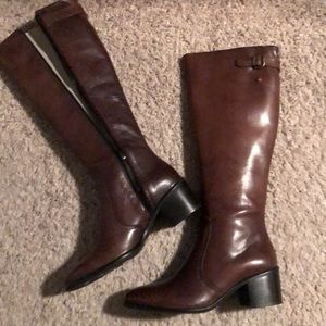 Tall boots brown
